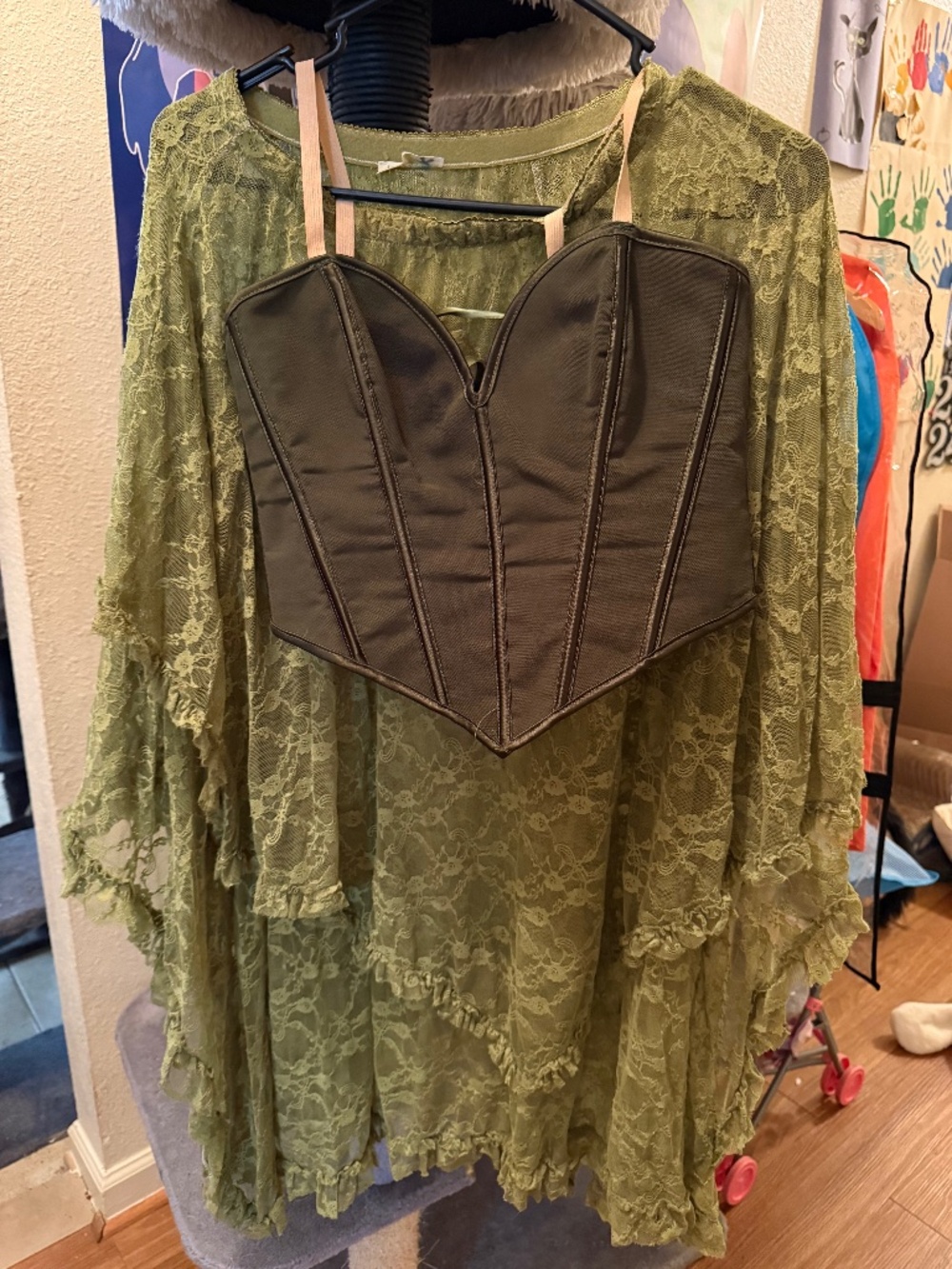 Green 3 piece